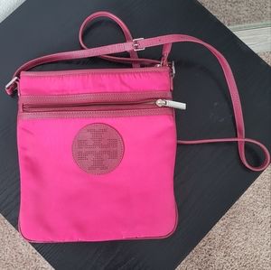 Tory Burch Crossbody Purse - Fuchsia Color
